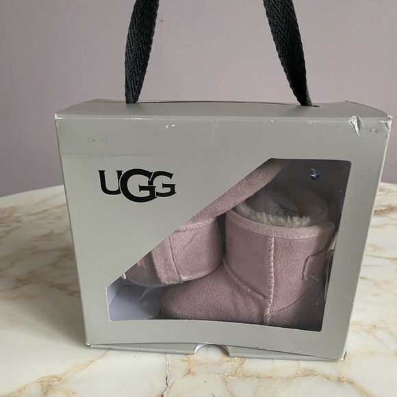 UGG Other - UGG pink shearling baby shoes 6 - 12 months